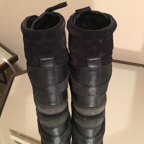 Louis Vuitton wedge high top sneakers - Picture 4 of 5